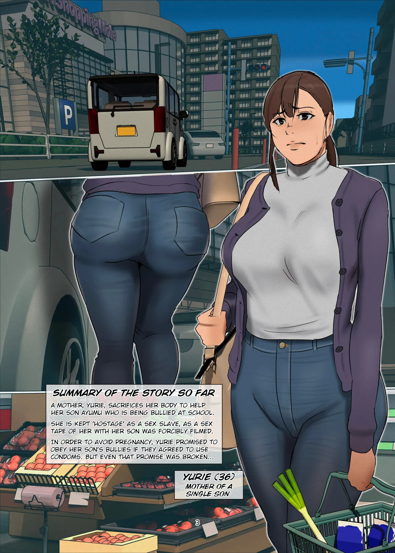 Hentai Manga Comic-Sacrificial Mother 3-Read-2